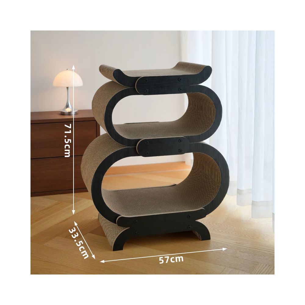 Modern Multi-level Cat Column