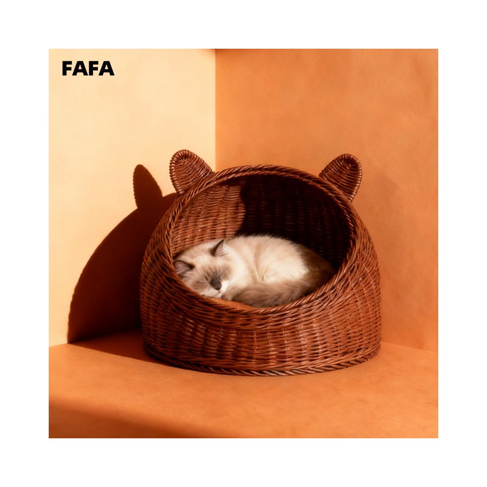 FAFA Wicker Cat Igloo