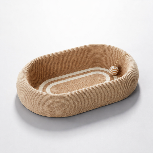 FAFA sisal cat scratch board cat nest integrated wear resistant and non shedding all season universal cat scratch basin large cat paw board